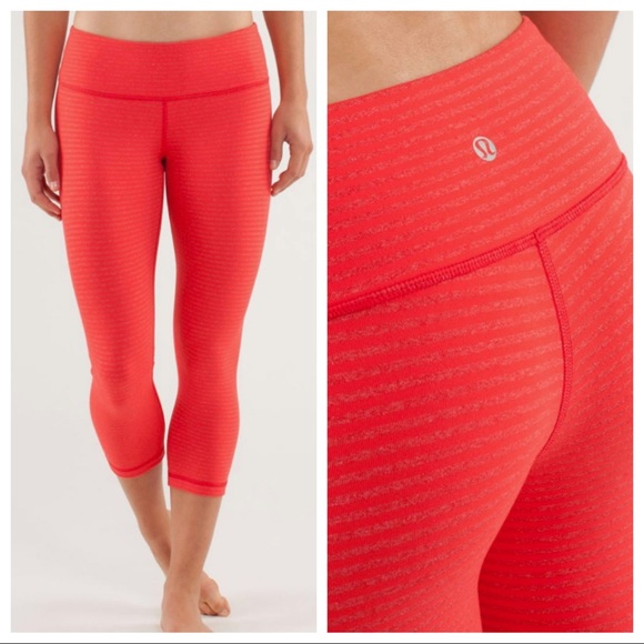 lululemon athletica Pants - 🍋lululemon Wunder Under Striped Crop